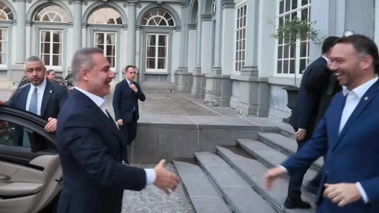 Dışişleri Bakanı Fidan Belçika’da