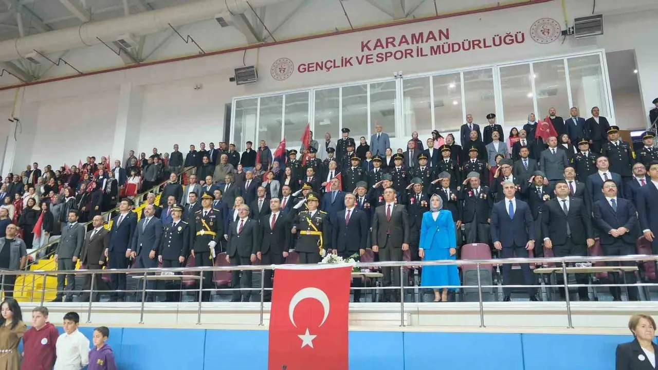 Karaman’da Cumhuriyet Bayramı coşkusu