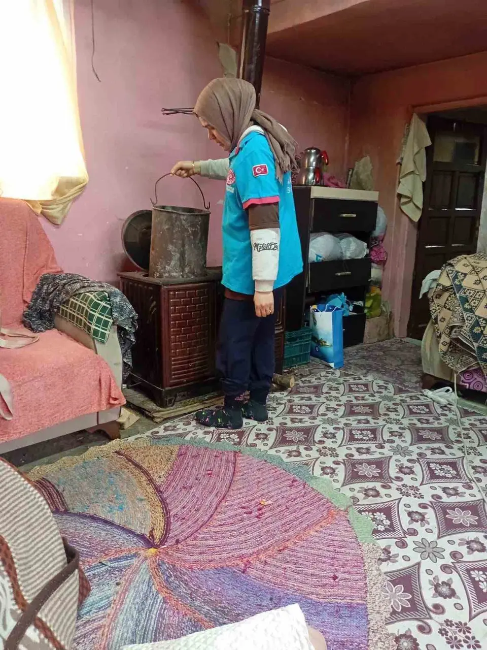 Sinop’ta 800 yaşlı ve engelliye vefa desteği