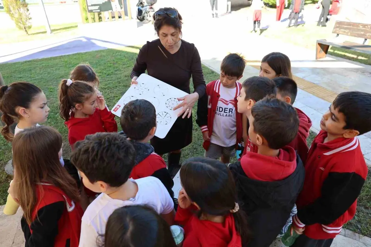 Öğrenciler Matematik ve Bilim Parkı’nı gezdi