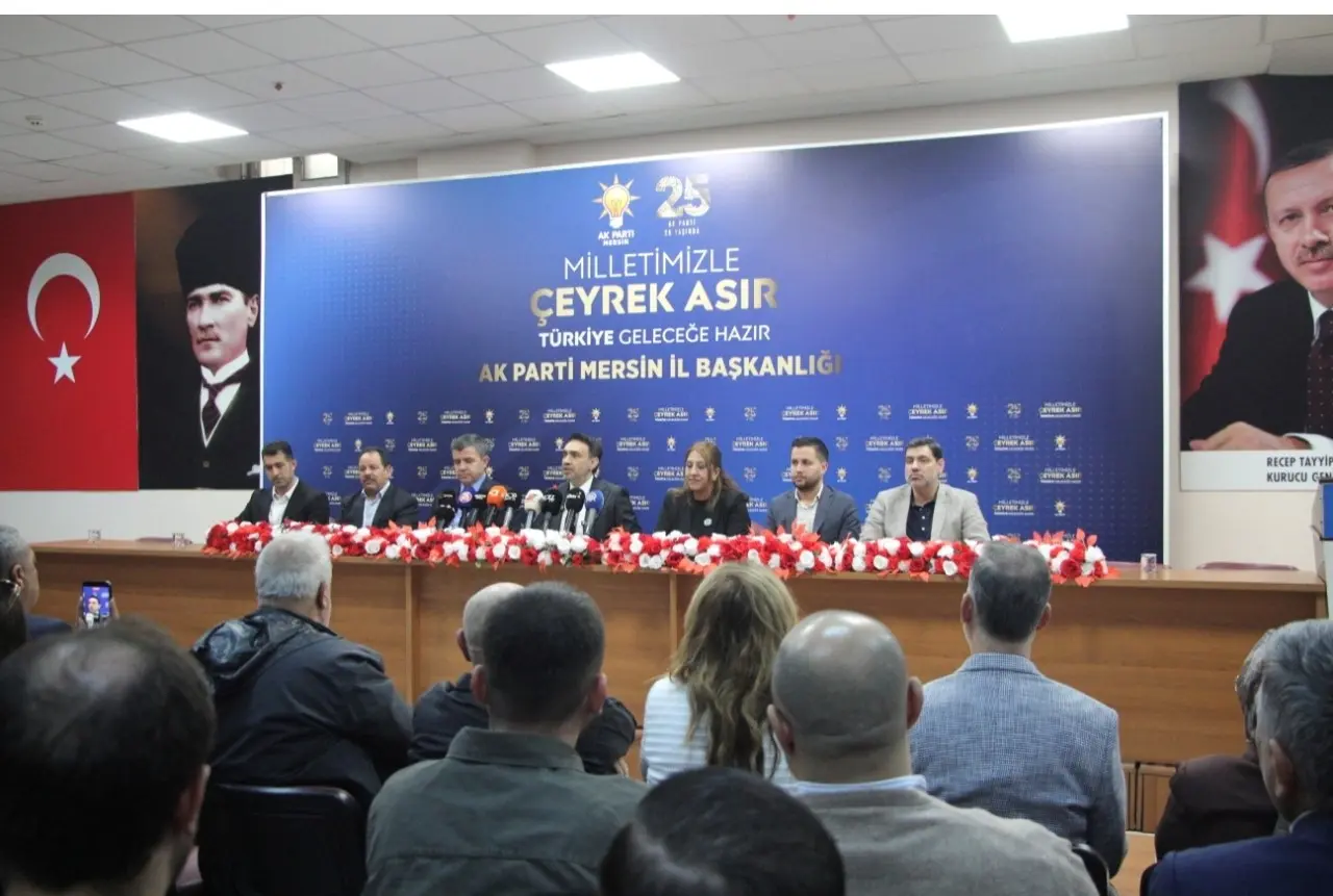 AK Parti Mersin teşkilatlarından eski yöneticilere vefa ziyareti