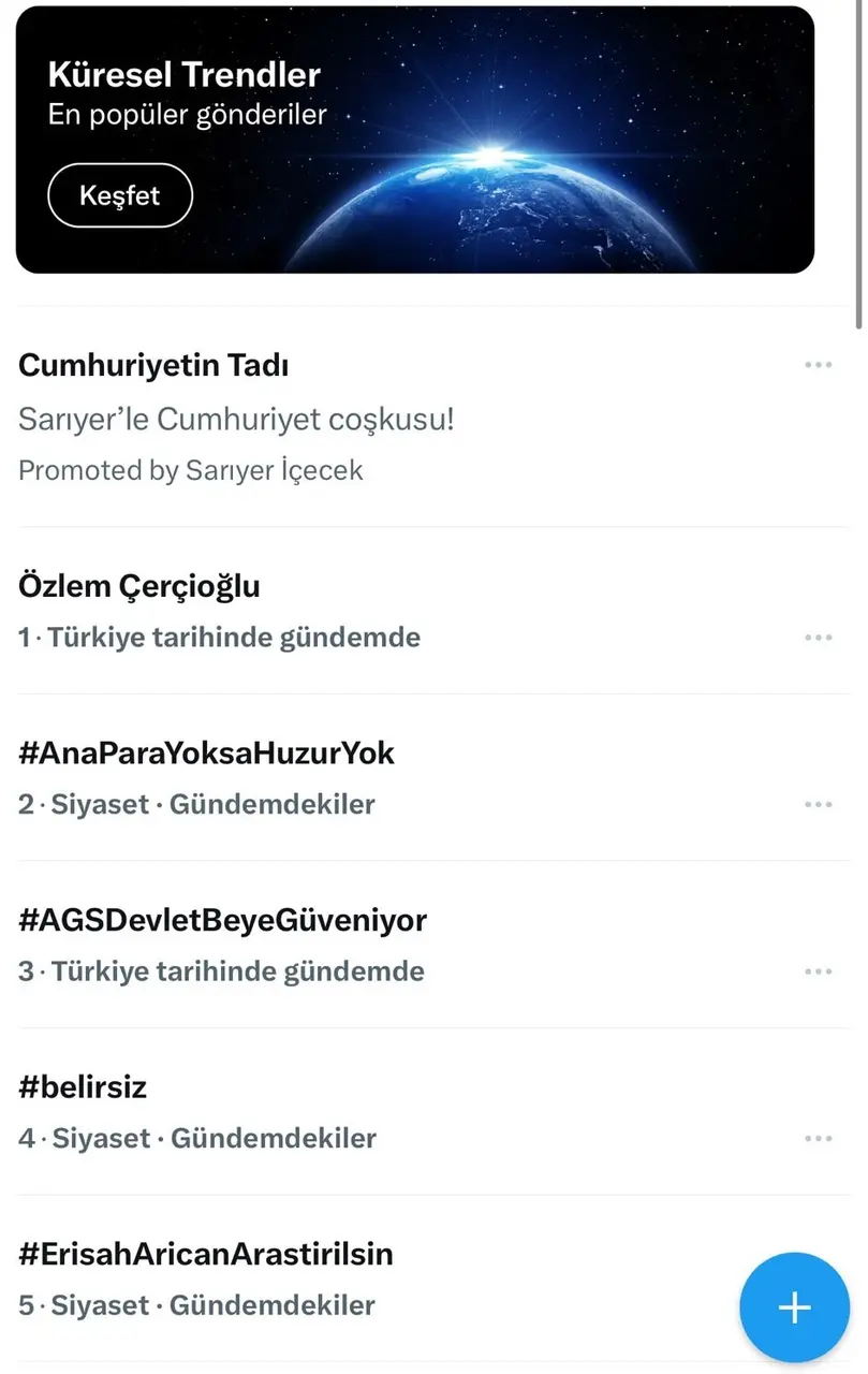 Başkan Çerçioğlu’nun 29 Ekim videosu sosyal medyada ilk sırada