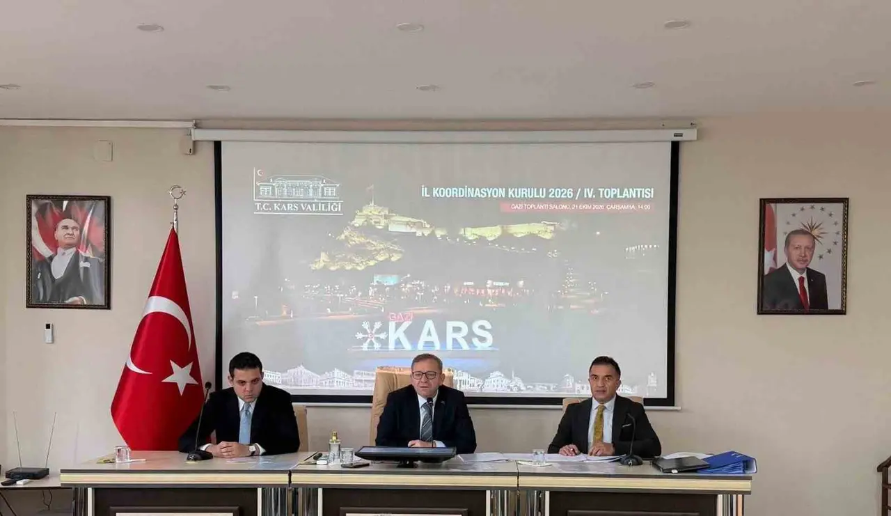 Kars’ta 69,6 milyar liralık yatırım hamlesi: 335 proje masaya yatırıldı