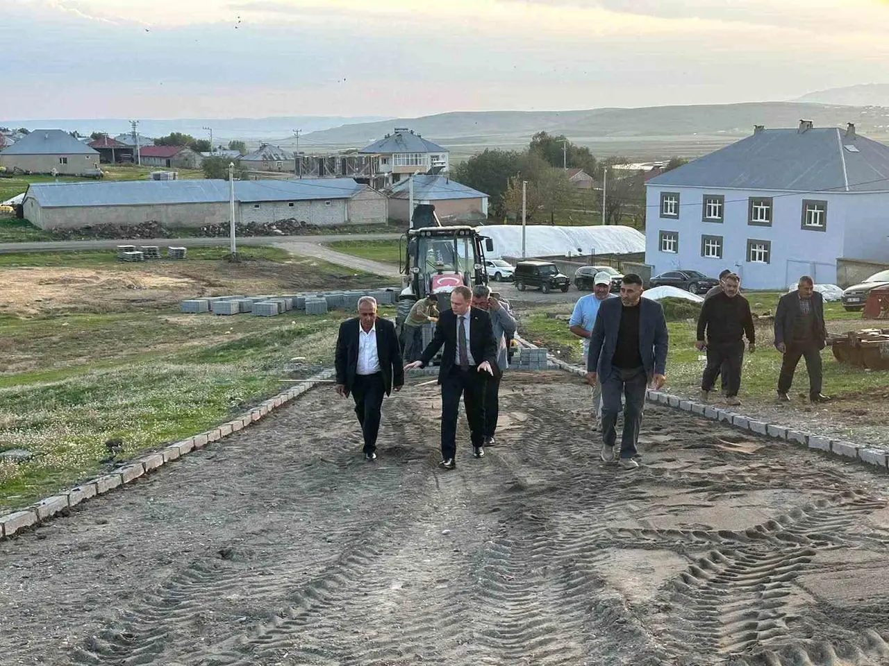Kaymakam Koşansu, KÖYDES çalışmalarını yerinde inceledi