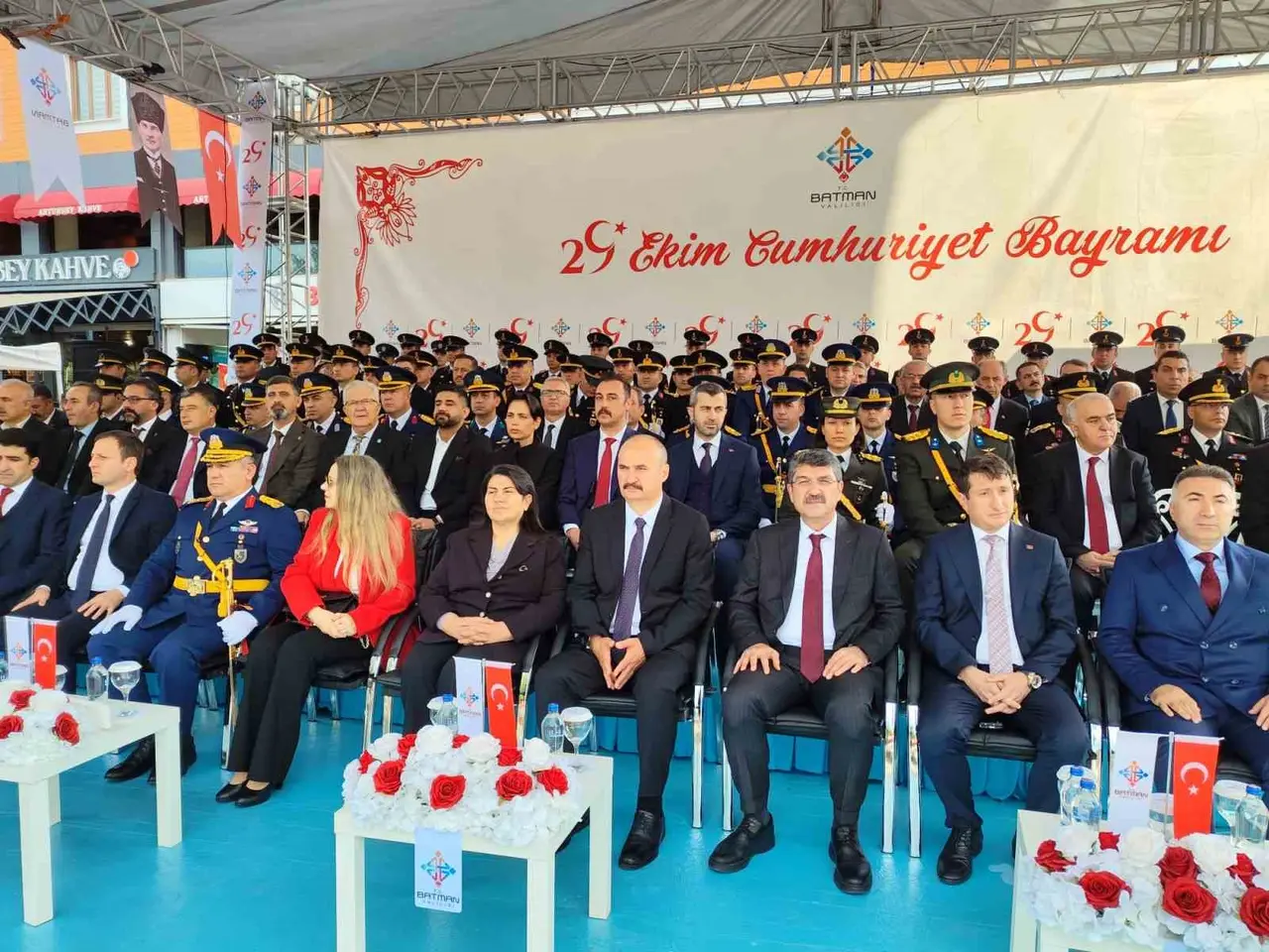 Batman’da 29 Ekim Cumhuriyet Bayramı kutlandı