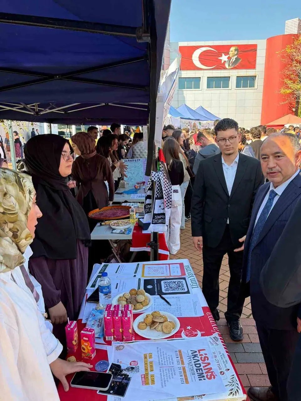 Üniversite öğrencilerine müftülüğün gençlik faaliyetleri tanıtıldı