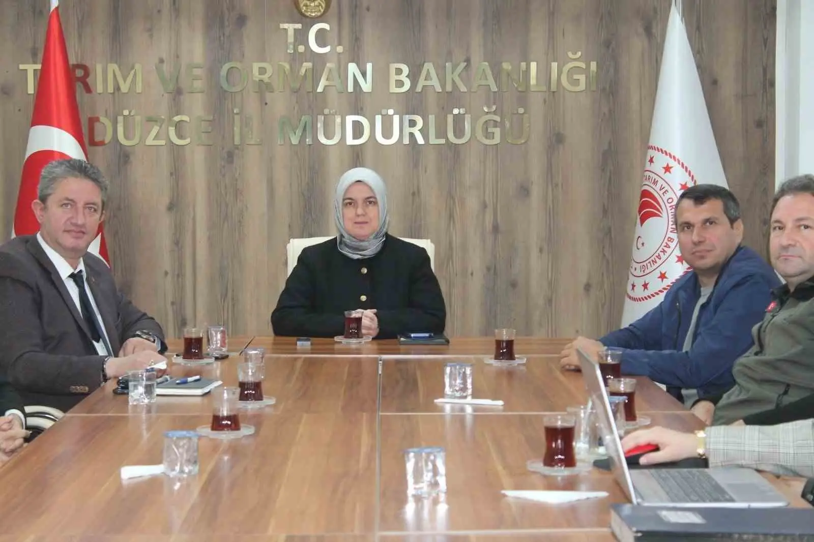 Düzce’de tarım ve orman kurum müdürleri bir araya geldi