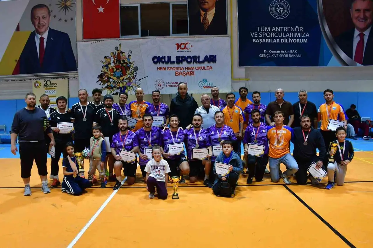 4. Kamu Spor Oyunları Futsal Müsabakaları sona erdi