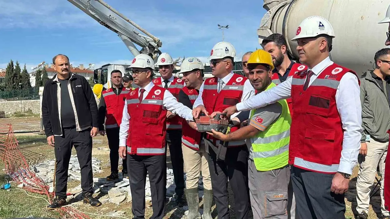 Aydın’ın yeni adliye binası inşaatında inceleme