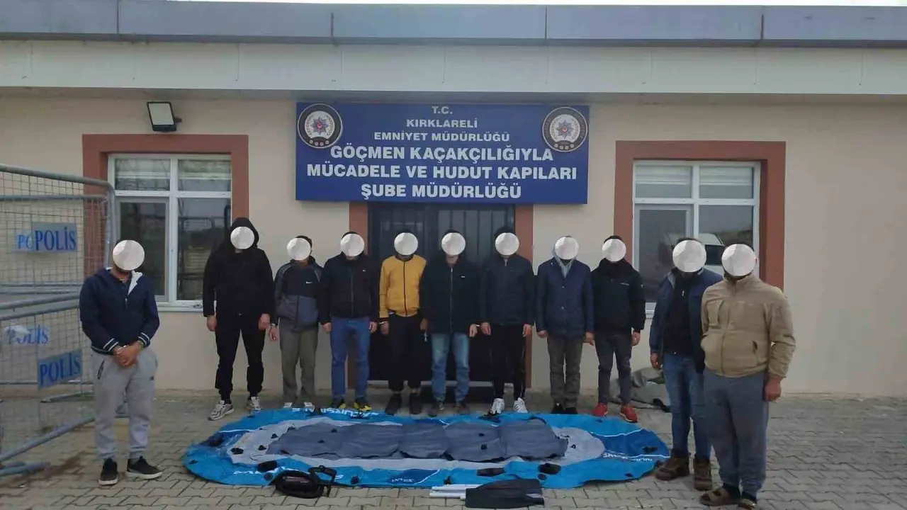 Babaeski’de göçmen kaçakçılığı operasyonu: 3 tutuklama