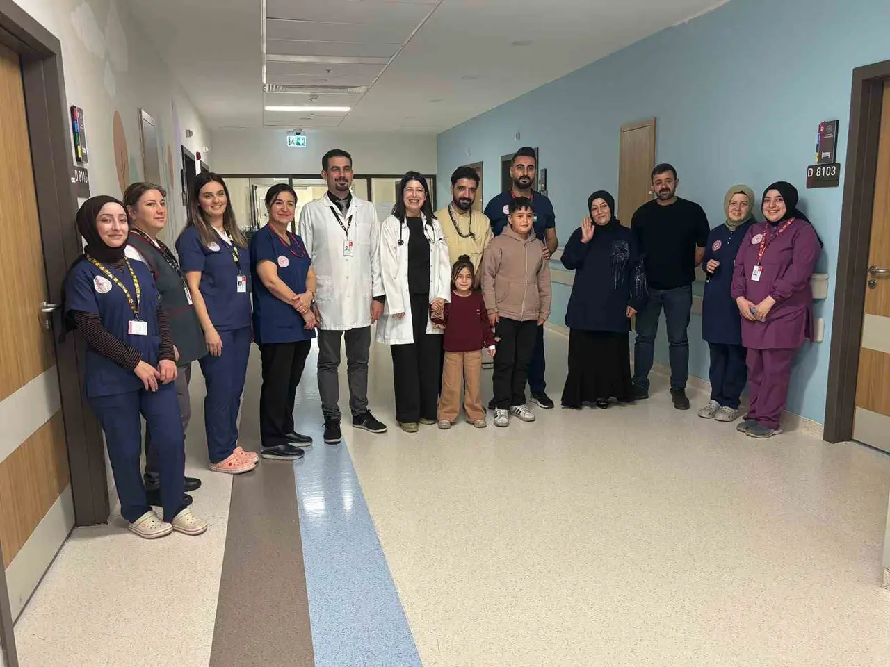 Gaziantep’te iki kardeşin kalbindeki delikler aynı anda yapılan operasyonla kapatıldı