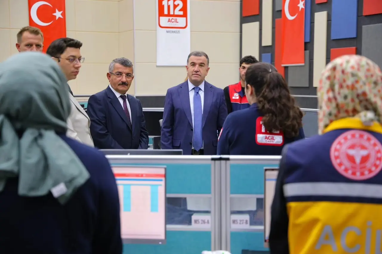 Bayburt’ta 112 Acil Çağrı Merkezi Koordinasyon Toplantısı yapıldı