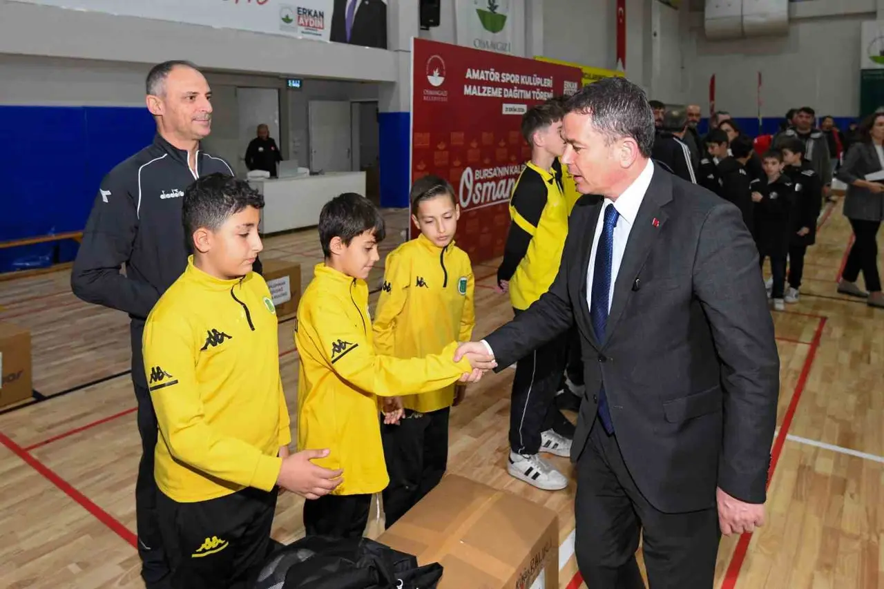Osmangazi Belediyesi’nden amatör spor kulüplerine büyük destek