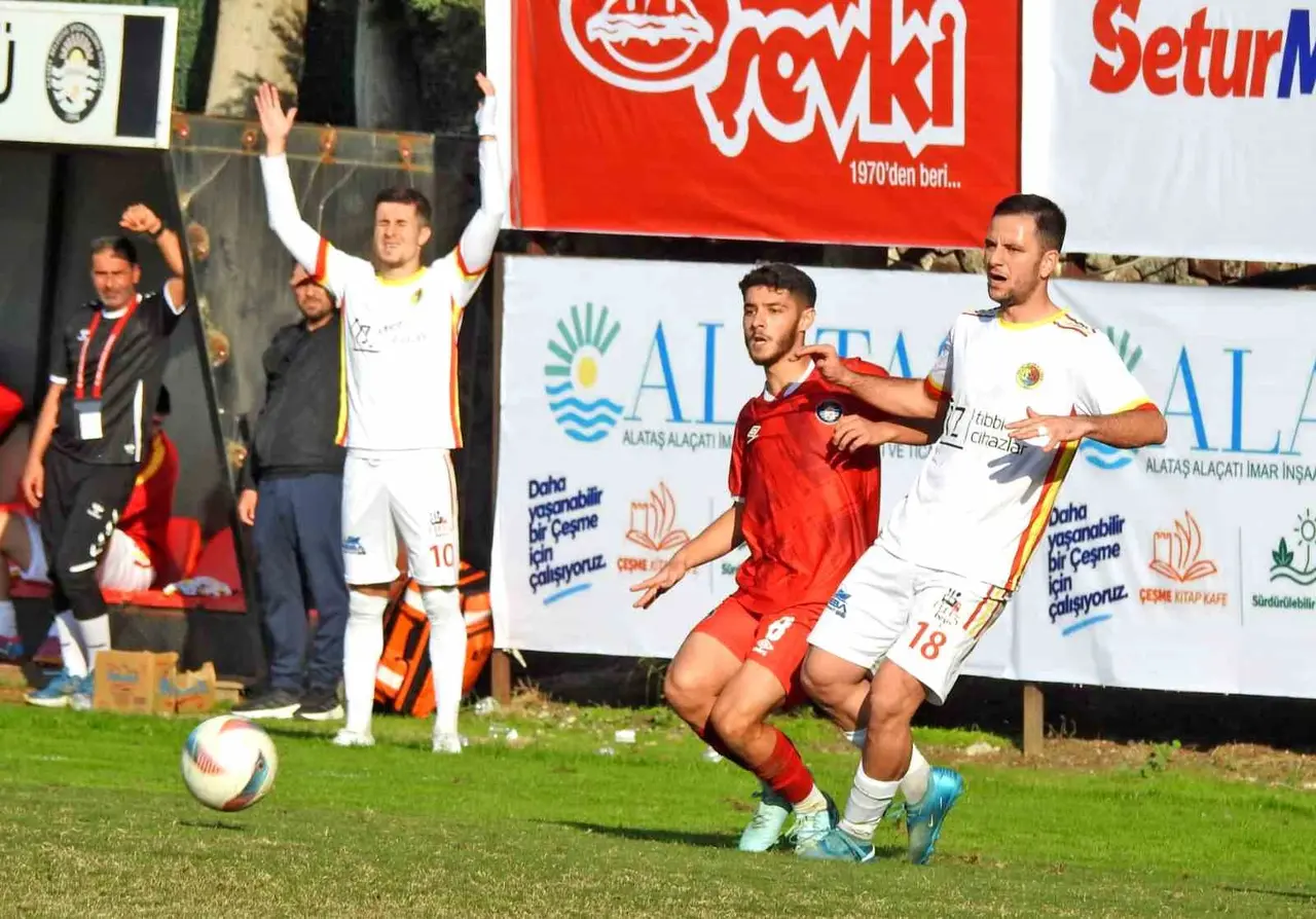 Çeşme Belediyespor evinde Yelkispor’a 1-0 mağlup oldu