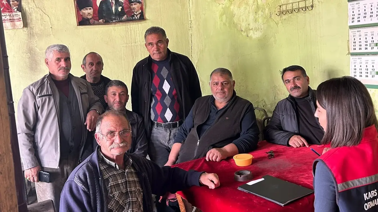 Kars’ta tarım ekipleri üreticinin sorunlarını sahada dinliyor
