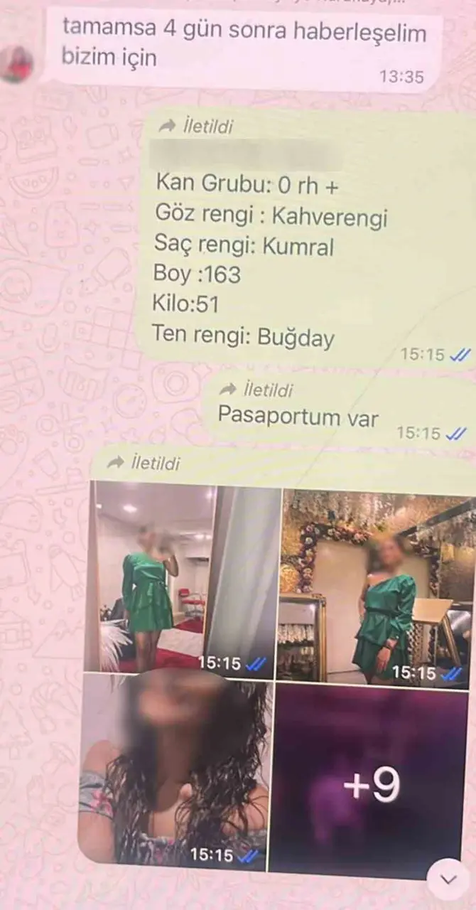 Yasa dışı üreme ticareti operasyonunda donör kadınların katalog görselleri ortaya çıktı