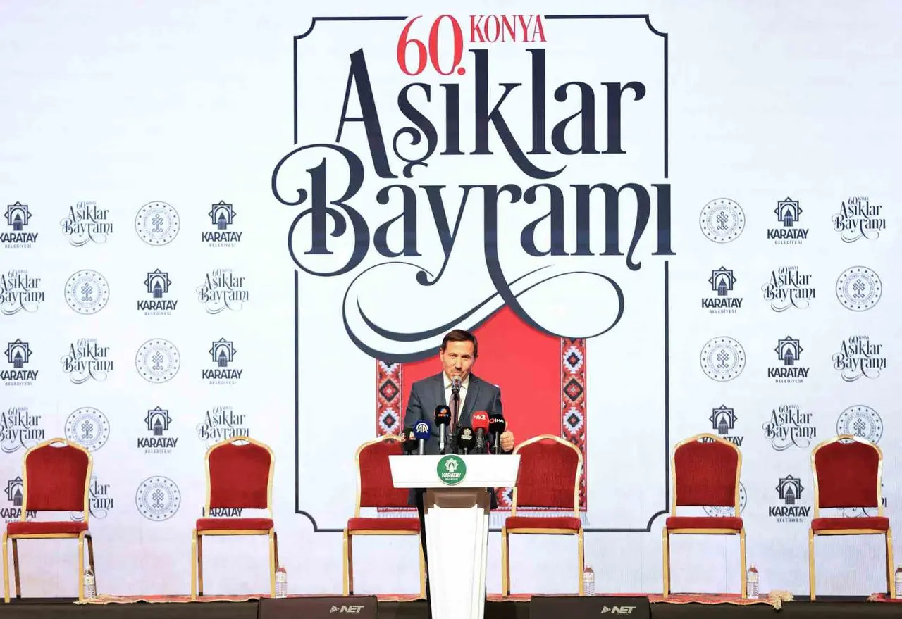 25 şehir ve 5 ülkeden aşıklar 60. Konya Aşıklar Bayramı’nda buluştu
