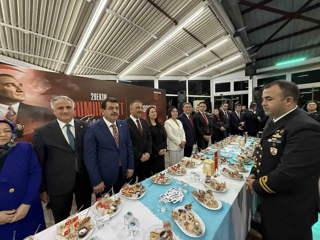 Zonguldak’ta 29 Ekim Cumhuriyet Bayramı resepsiyonu düzenlendi