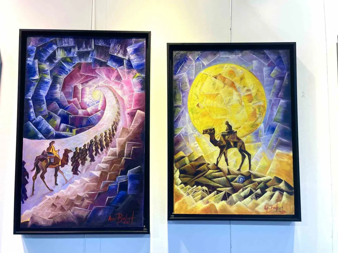 Kömürle çizdiği resimler onu "Şalvarlı Picasso" yaptı
