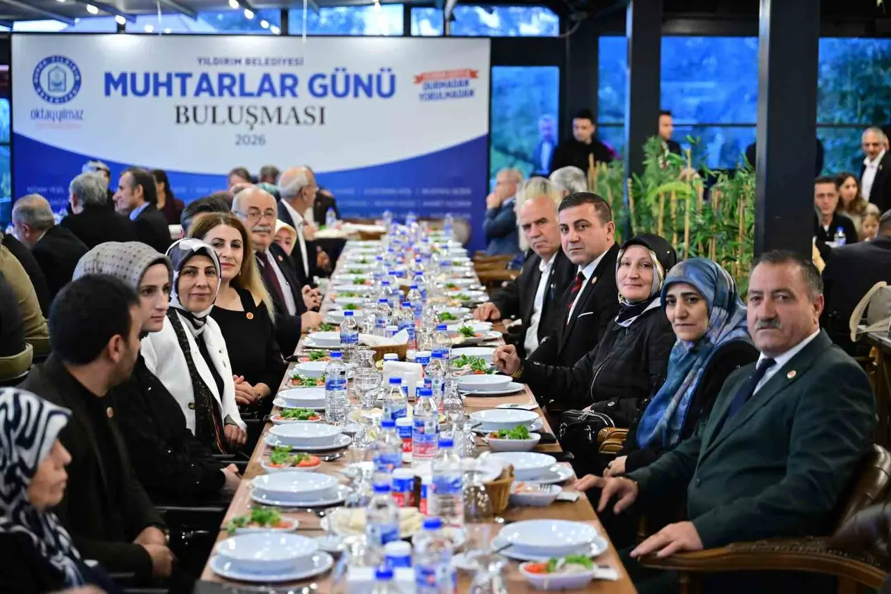 Yıldırım’da muhtarlar günü buluşması