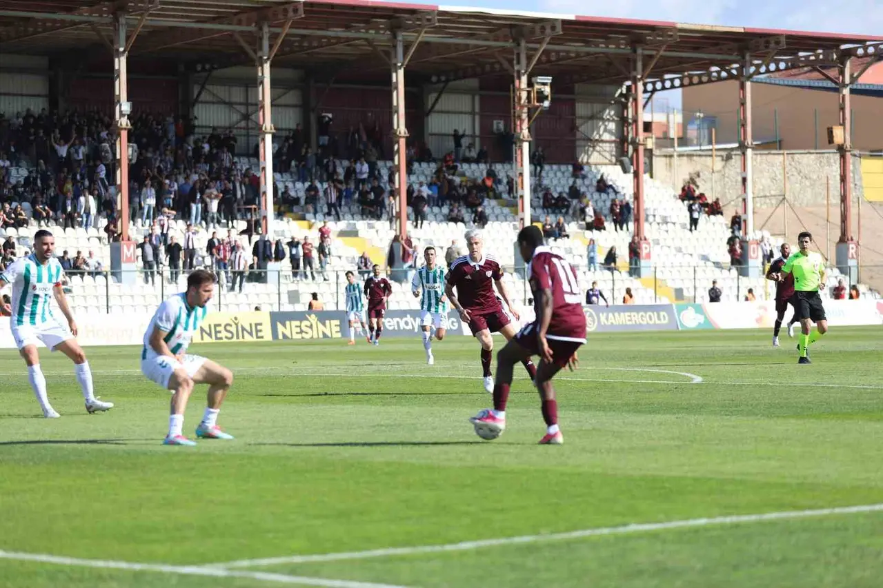 Trendyol 1. Lig: Bandırmaspor: 1 - Iğdır Futbol Kulübü: 2