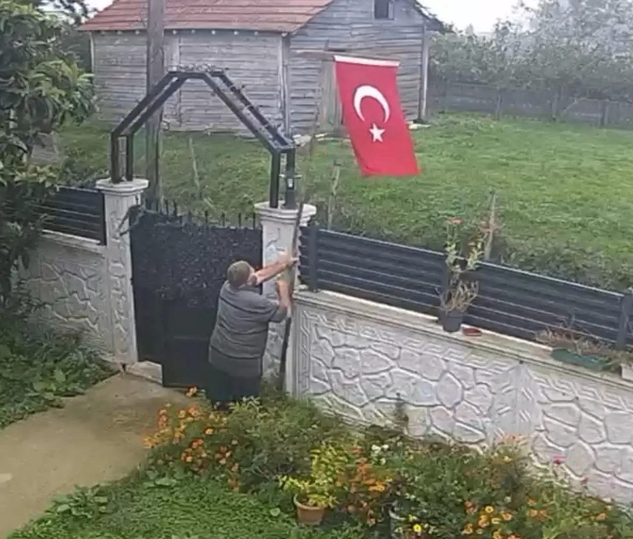 Sabahın ilk saatlerinde bayram sevincini böyle yaşattı
