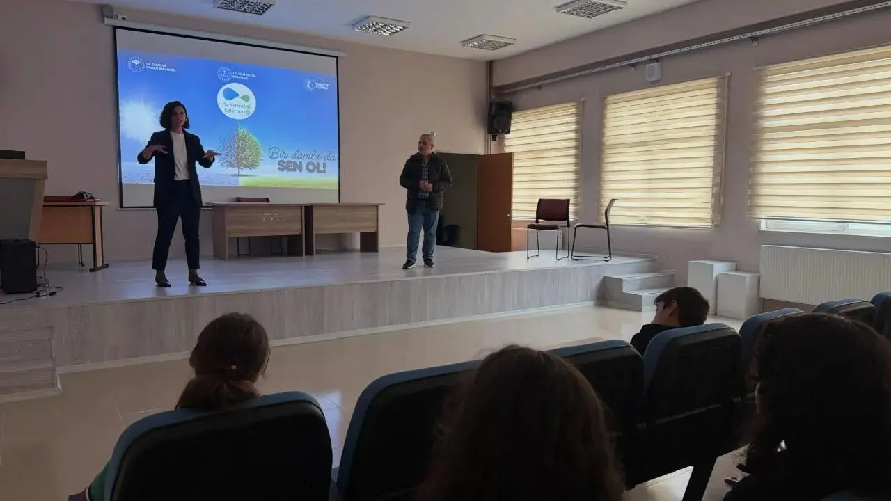 Sinop’ta lise öğrencilerine su verimliliği eğitimi