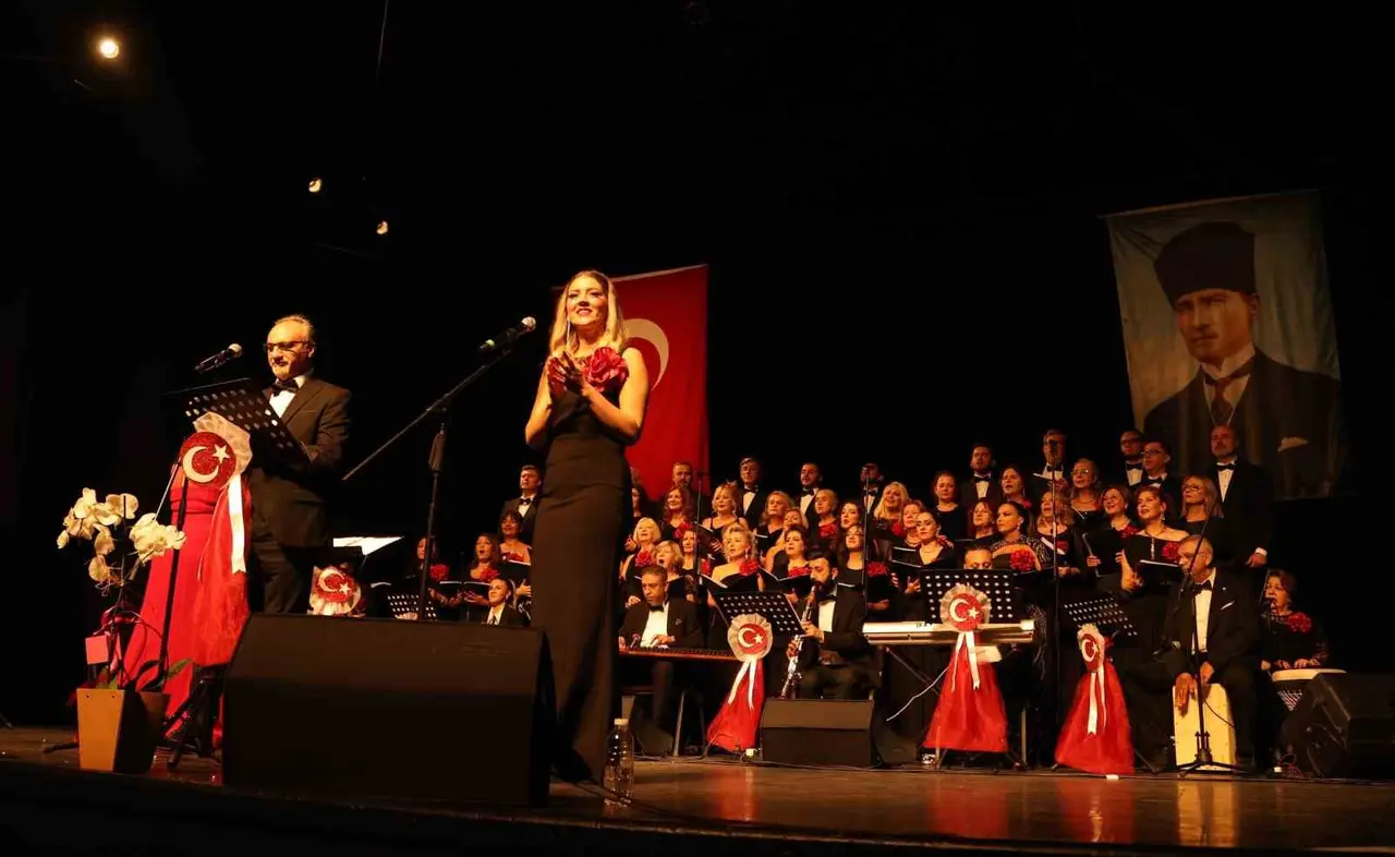 Cumhuriyet’in 103’üncü yılı Nilüfer’de konserle kutlandı