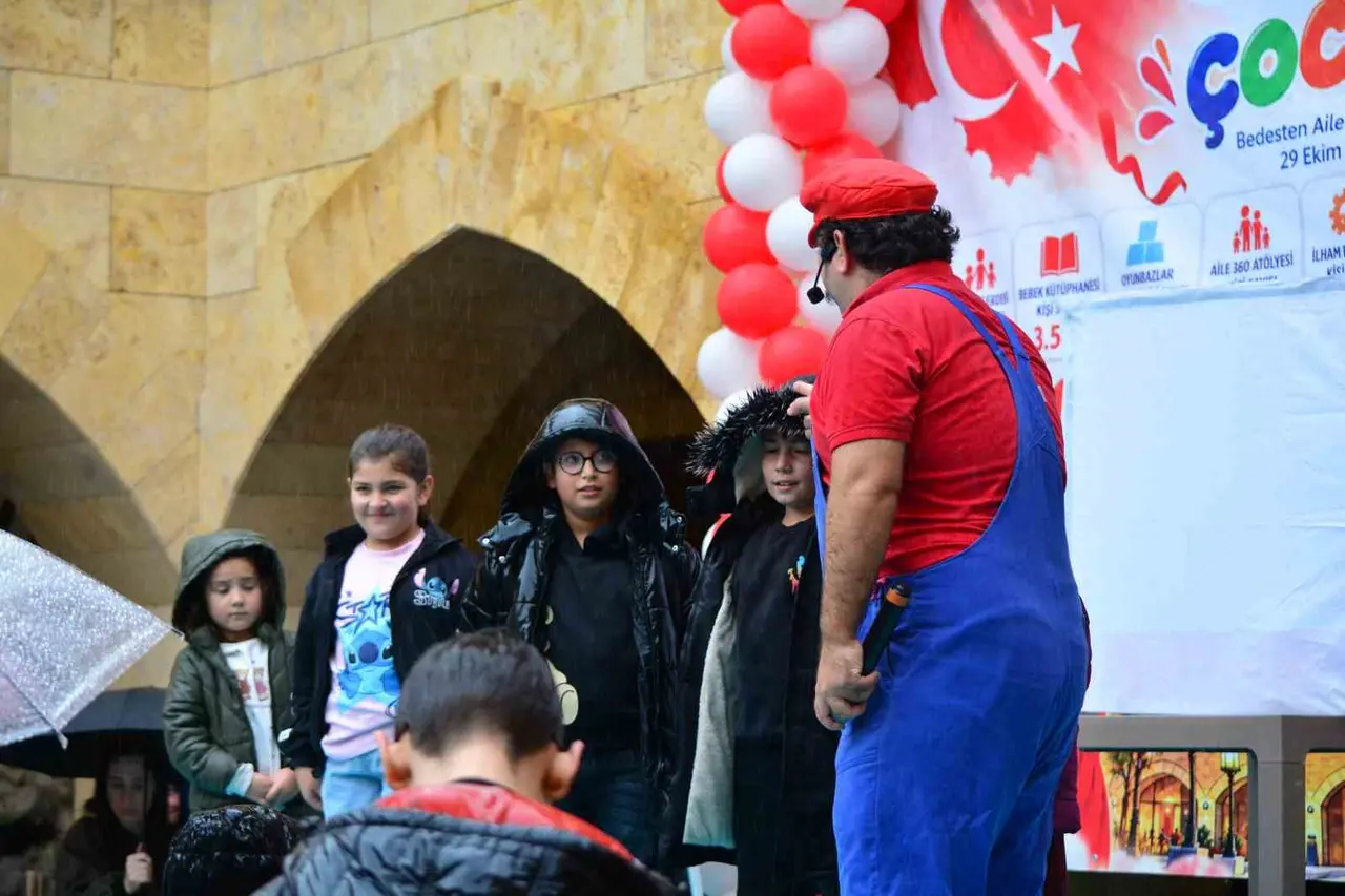 Çorum’da aile yaşam merkezinin kuruluş yıldönümü çocuk şenliğiyle kutlandı