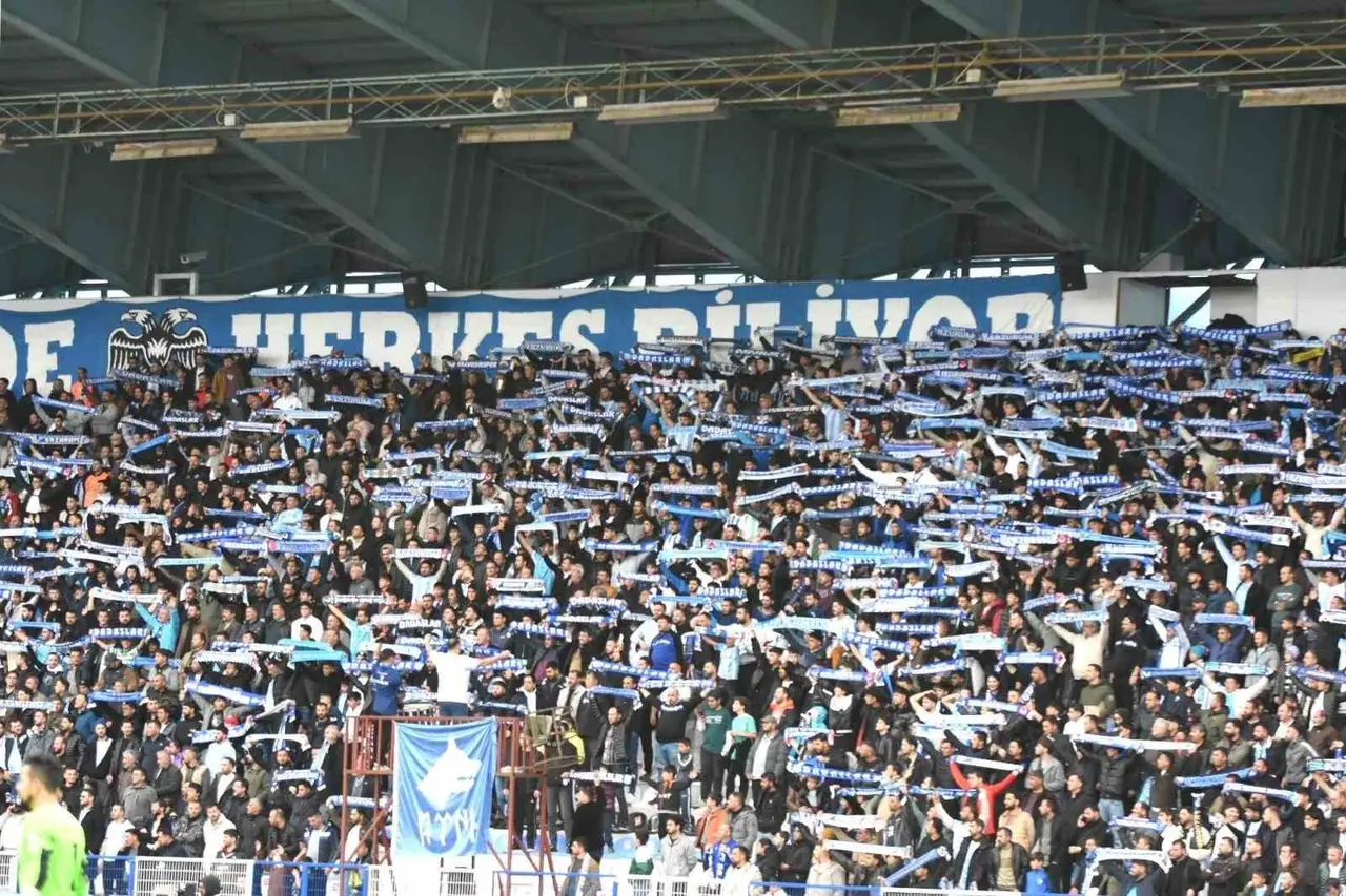 Erzurumspor FK’nın iç sahadaki 3 maçlık galibiyet serisi sona erdi