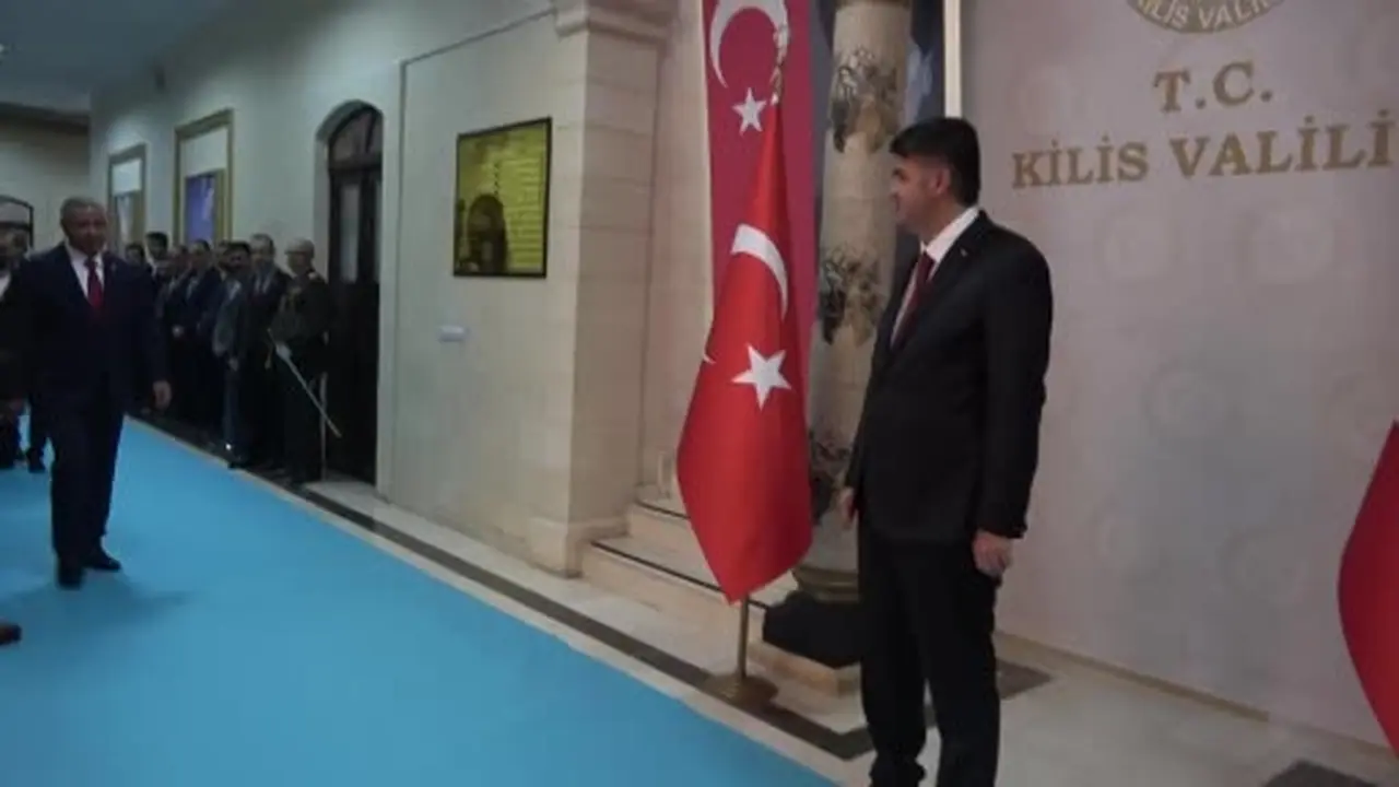 Kilis Valisi Kalaylı, Cumhuriyet Bayramı tebriklerini kabul etti