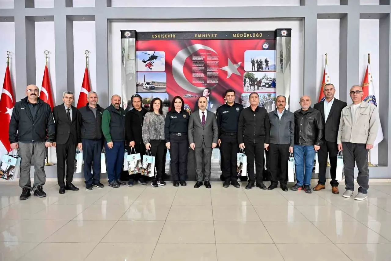 Emniyetin emektarlarıyla vefa ve teşekkür buluşması