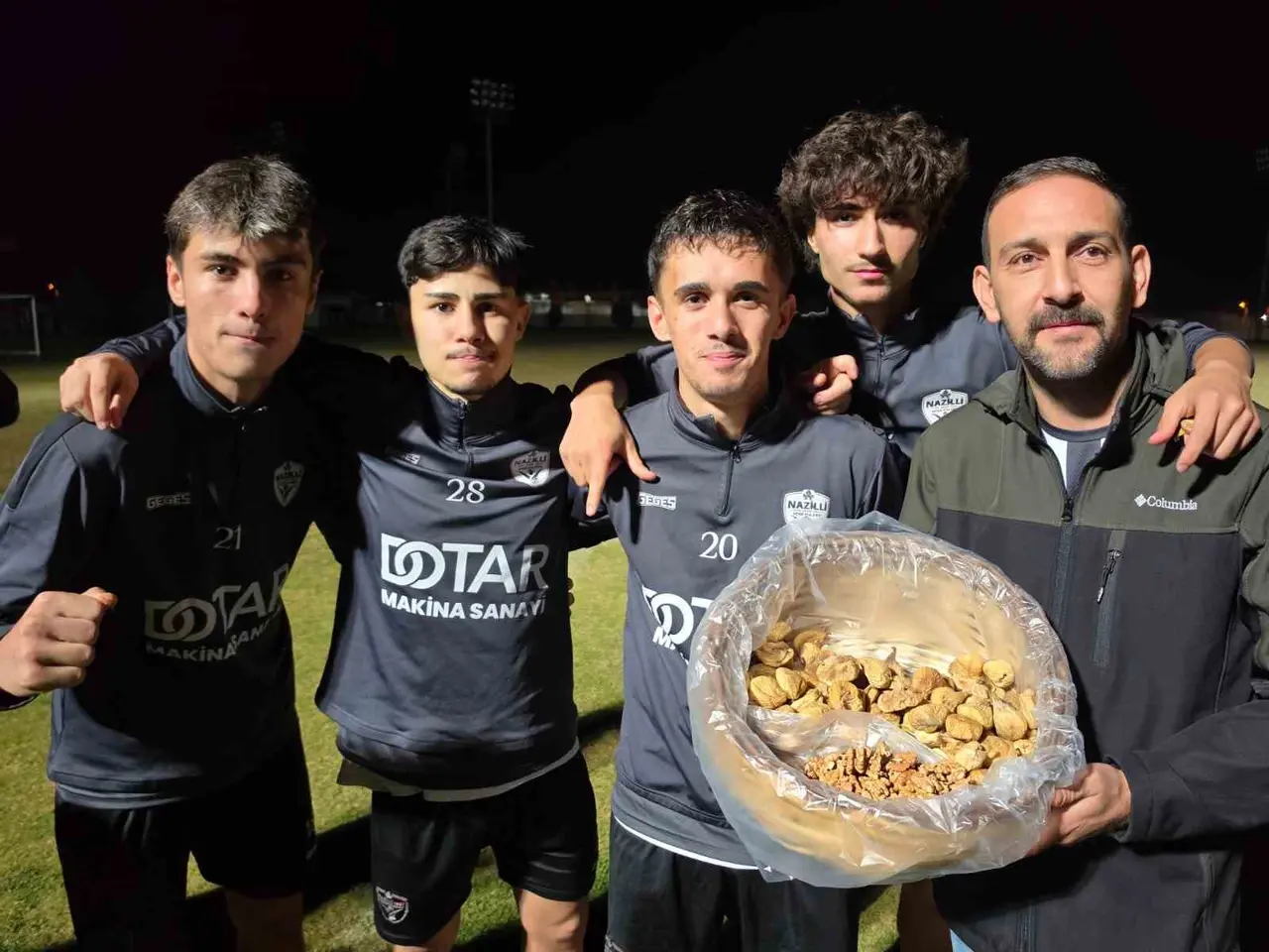 Nazilli Şehir Kulübü futbolcularına doğal doping