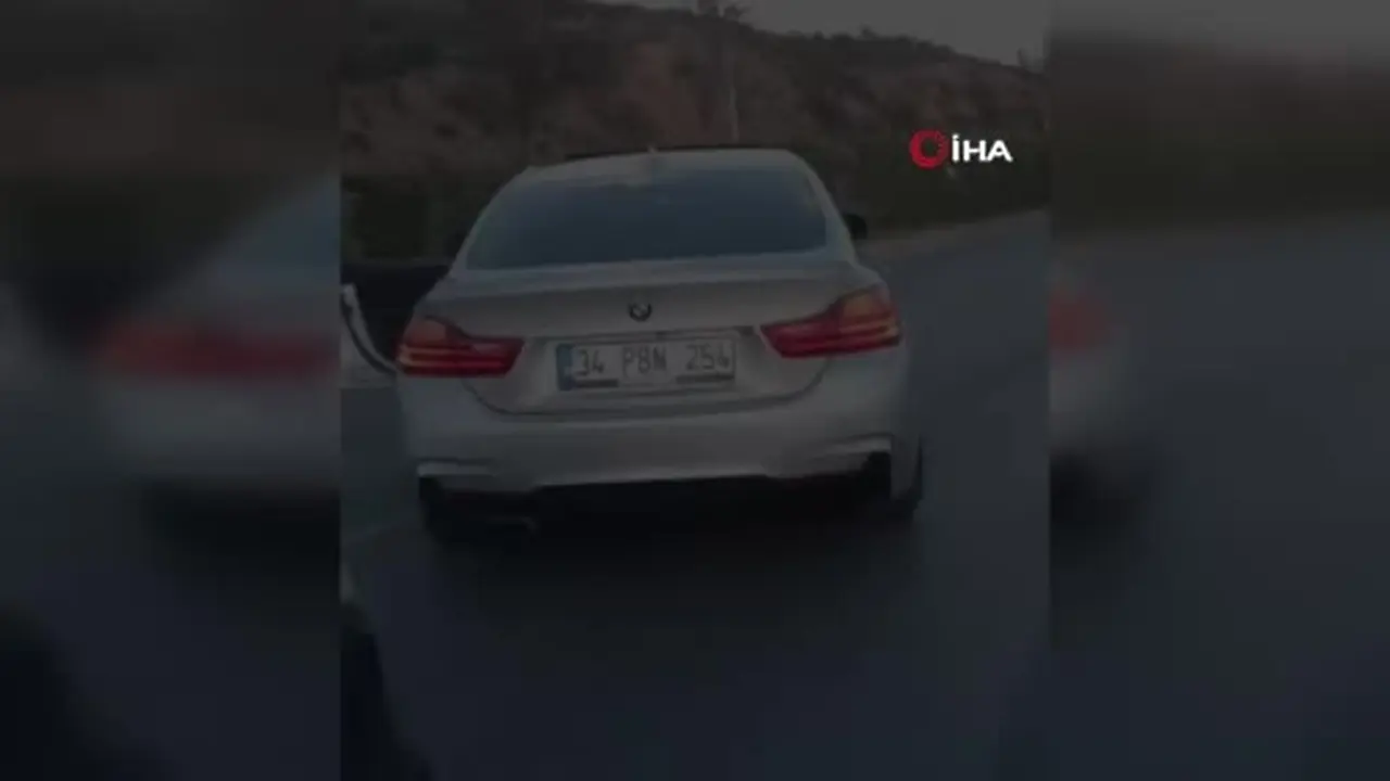 Yolu keserek trafik güvenliğini tehlikeye düşüren 2 sürücüye 384 bin 712 TL ceza