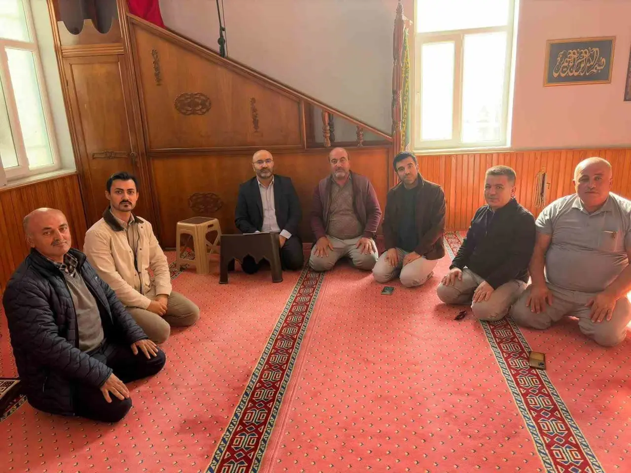 Sultanhisar’da din görevlileri kitap okumak için buluştu