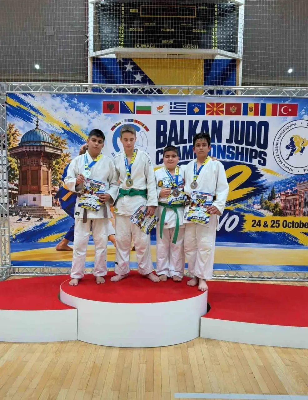 Yiğit Akbulut’tan judoda Balkan ikinciliği
