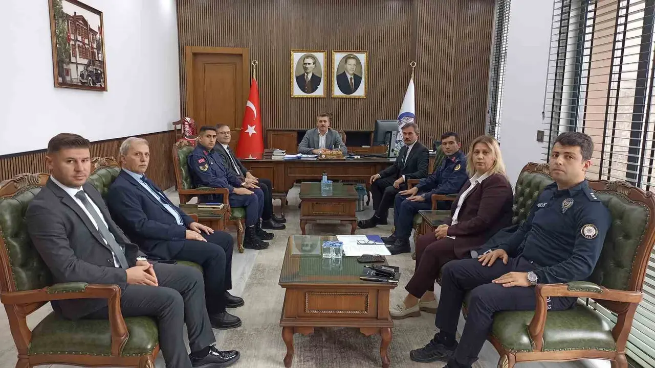 Havza’da KPSS sınavı için güvenlik toplantısı