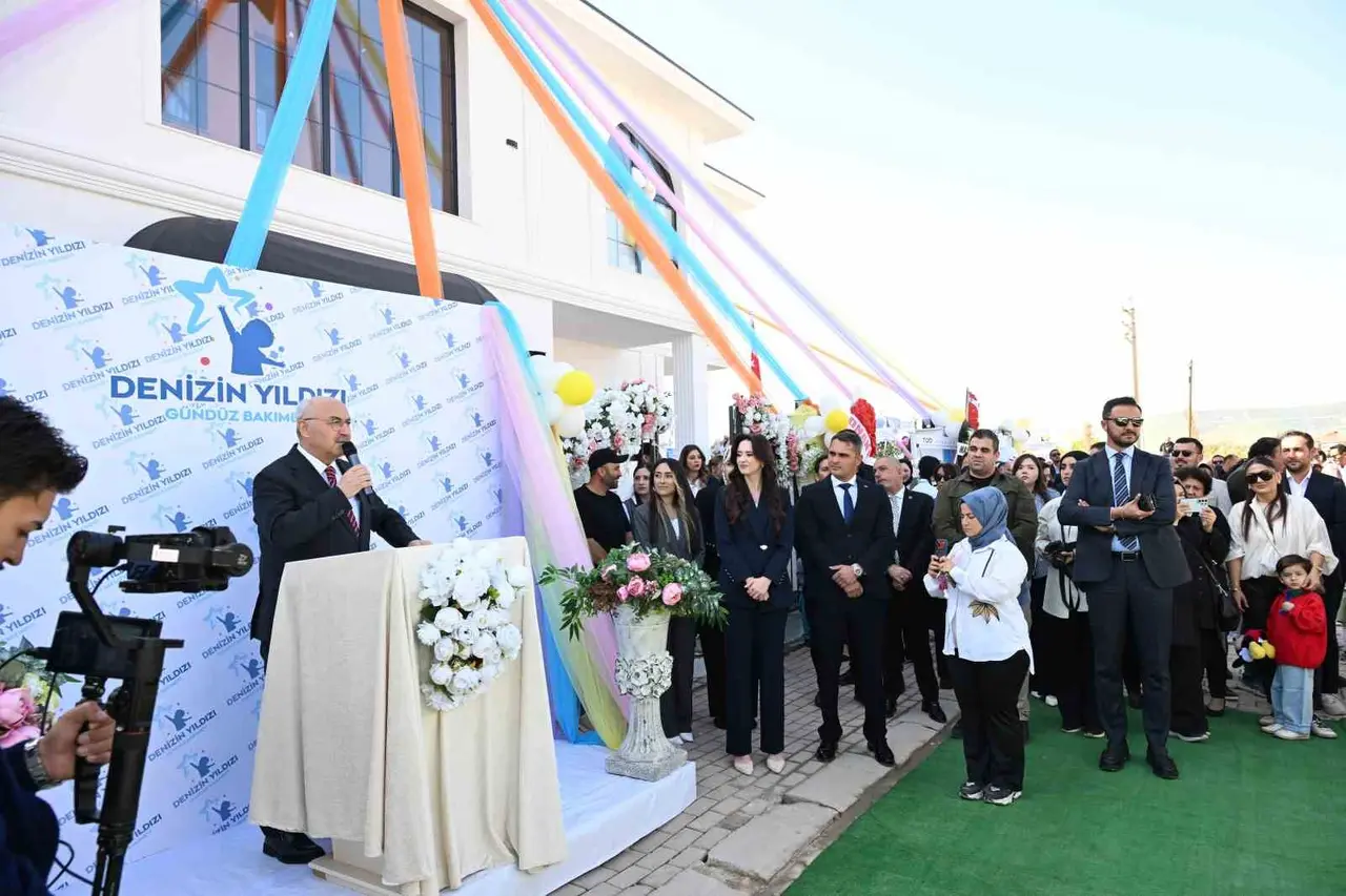 Çivril’de 132 öğrenci kapasiteli Deniz Yıldızı Gündüz Bakımevi açıldı