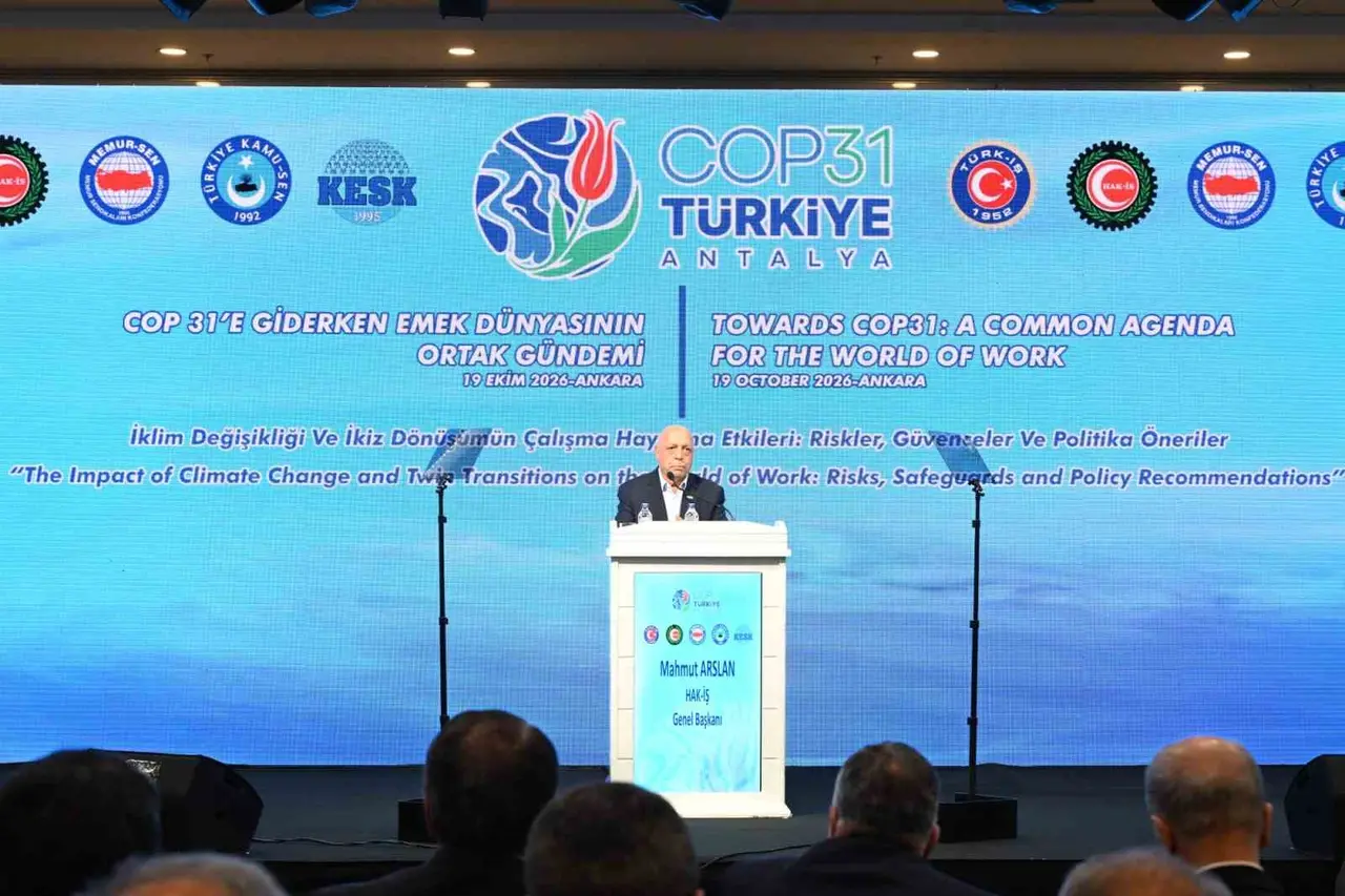 HAK-İŞ Genel Başkanı Arslan: "Dönüşümün maliyetinin çalışanlara ve emek hareketine yüklenmemesini istiyoruz"