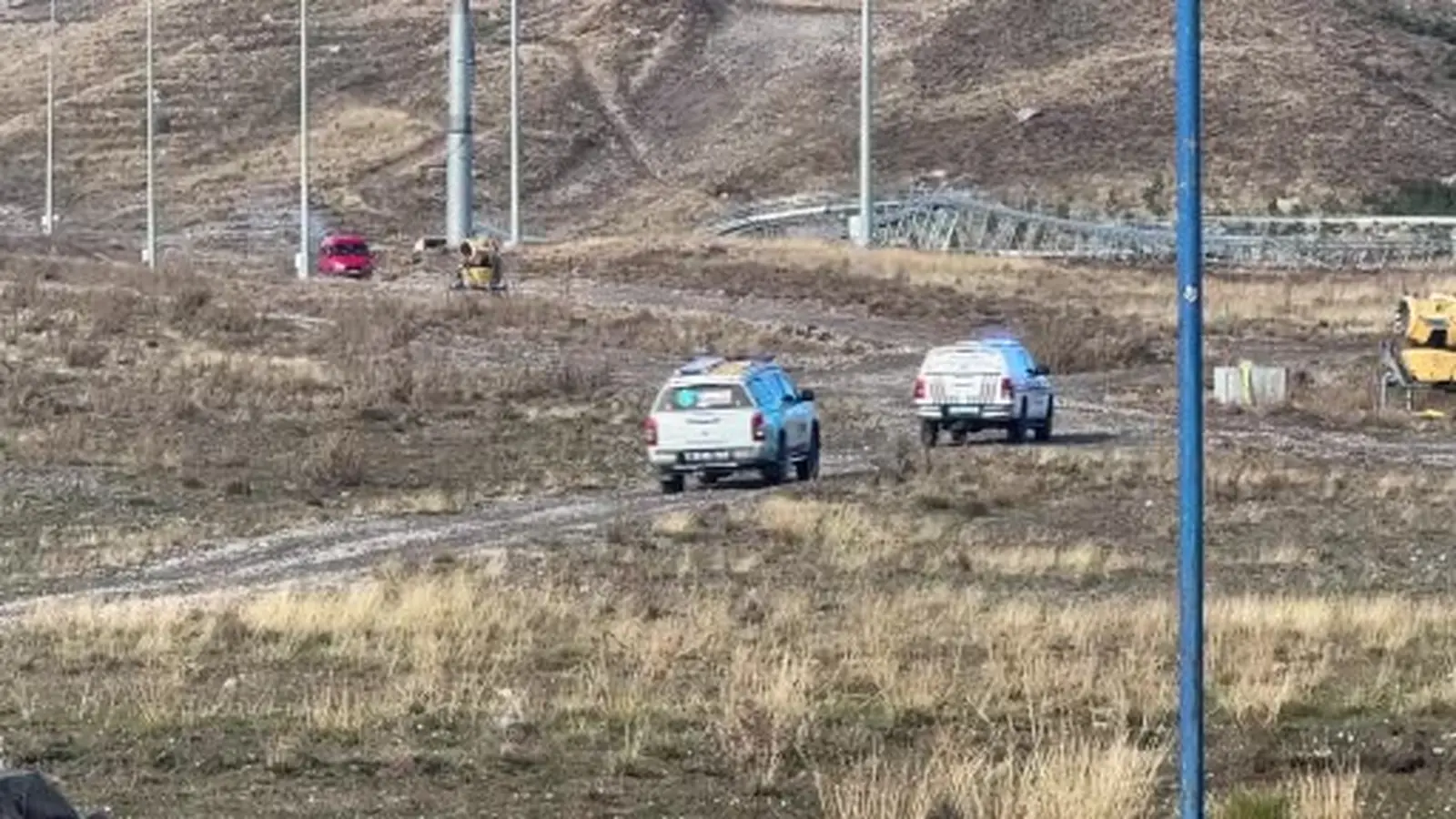 Erciyes Dağı’nda yürüyüş yapan turistler düştü, kurtarma çalışması başladı