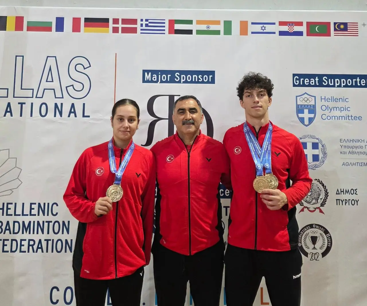 Erzincanlı badmintonculardan uluslararası şampiyonluk