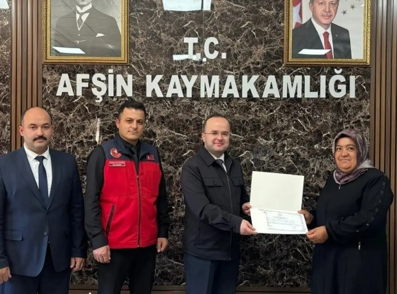 Afşin’de modern sulama eğitimi tamamlandı