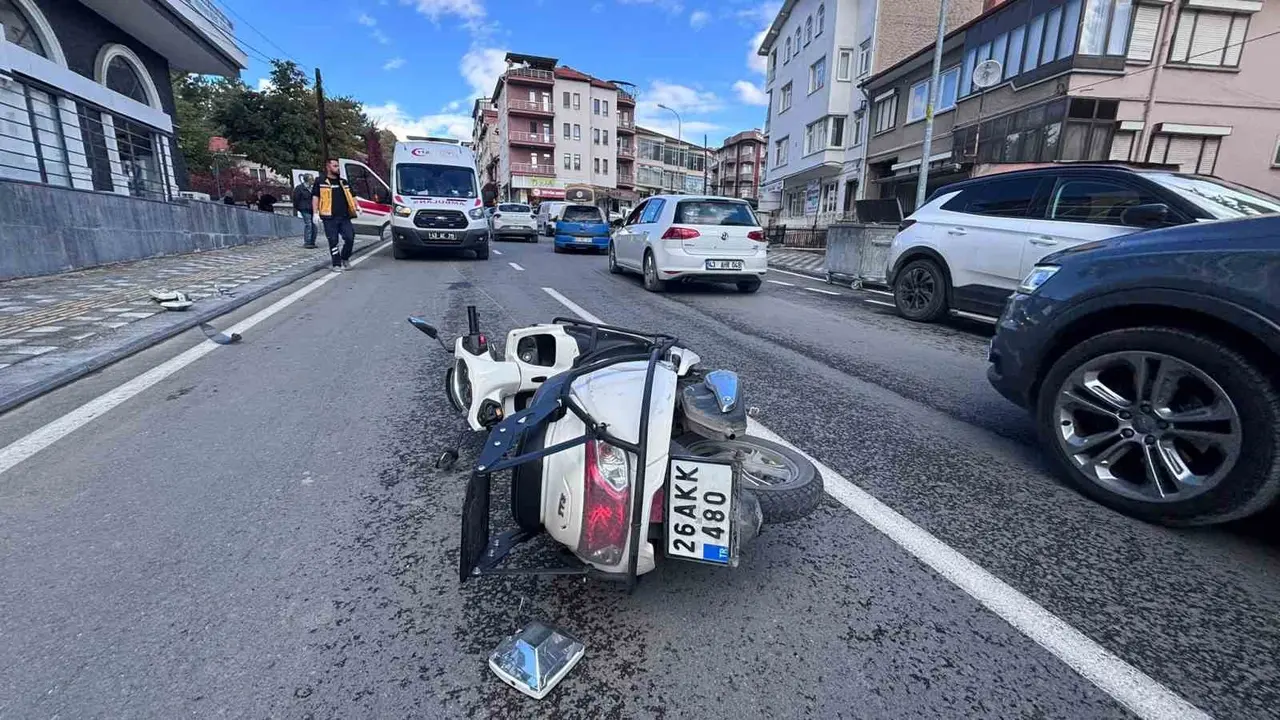 Tavşanlı’da trafik kazası, 2 yaralı