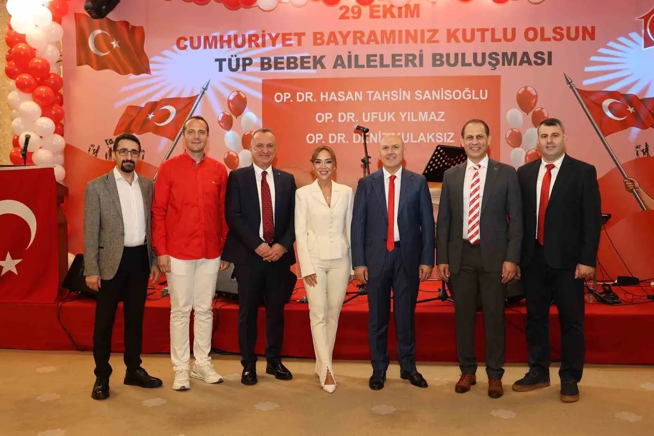 Trabzon’da tüp bebek ailelerinin Cumhuriyet Bayramı buluşması