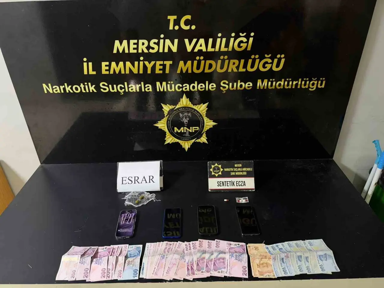 Mersin’de uyuşturucu operasyonu: 2 tutuklama