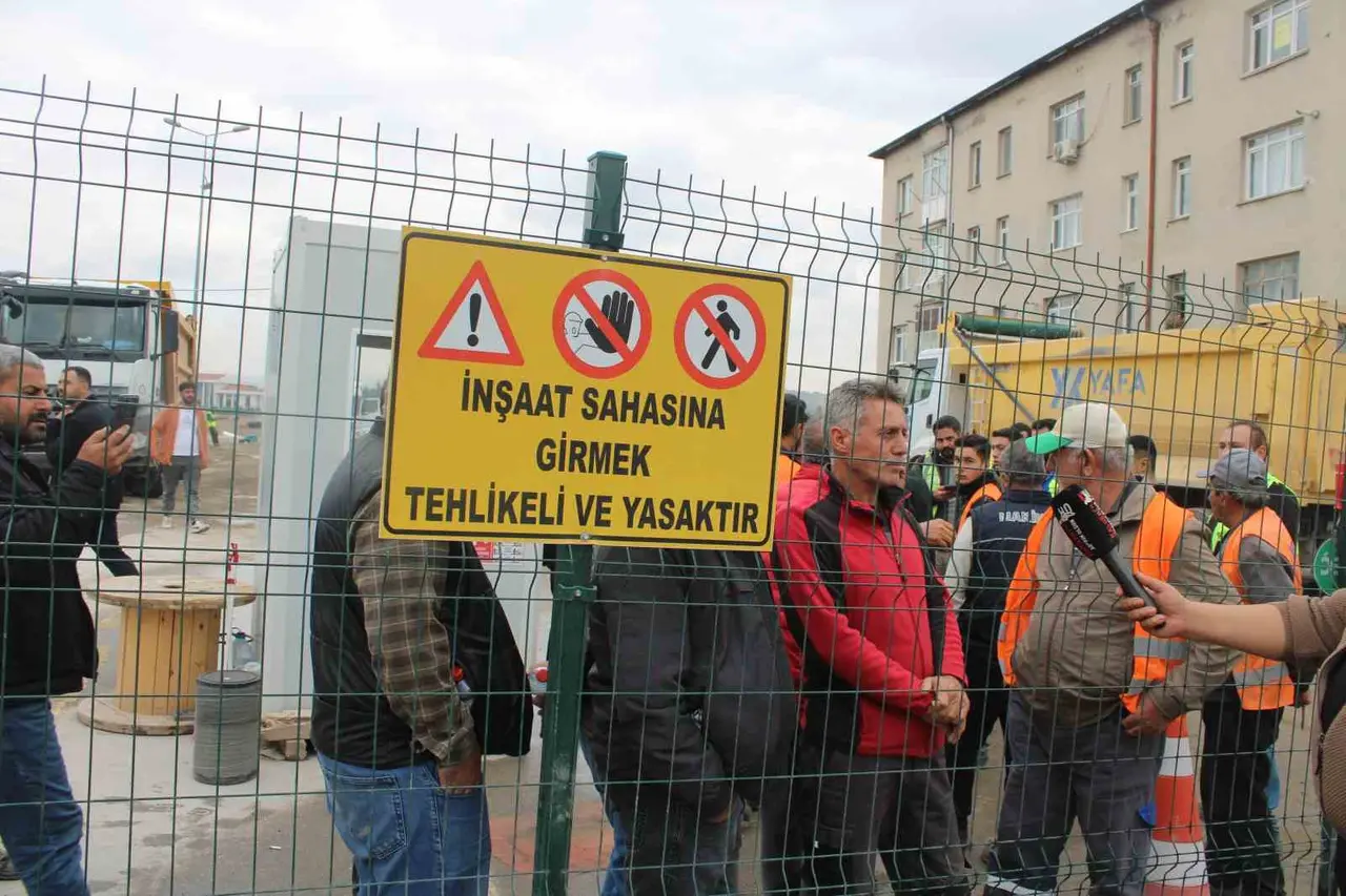 YAFA Grup maaş ödemedi, işçiler eylem yaptı