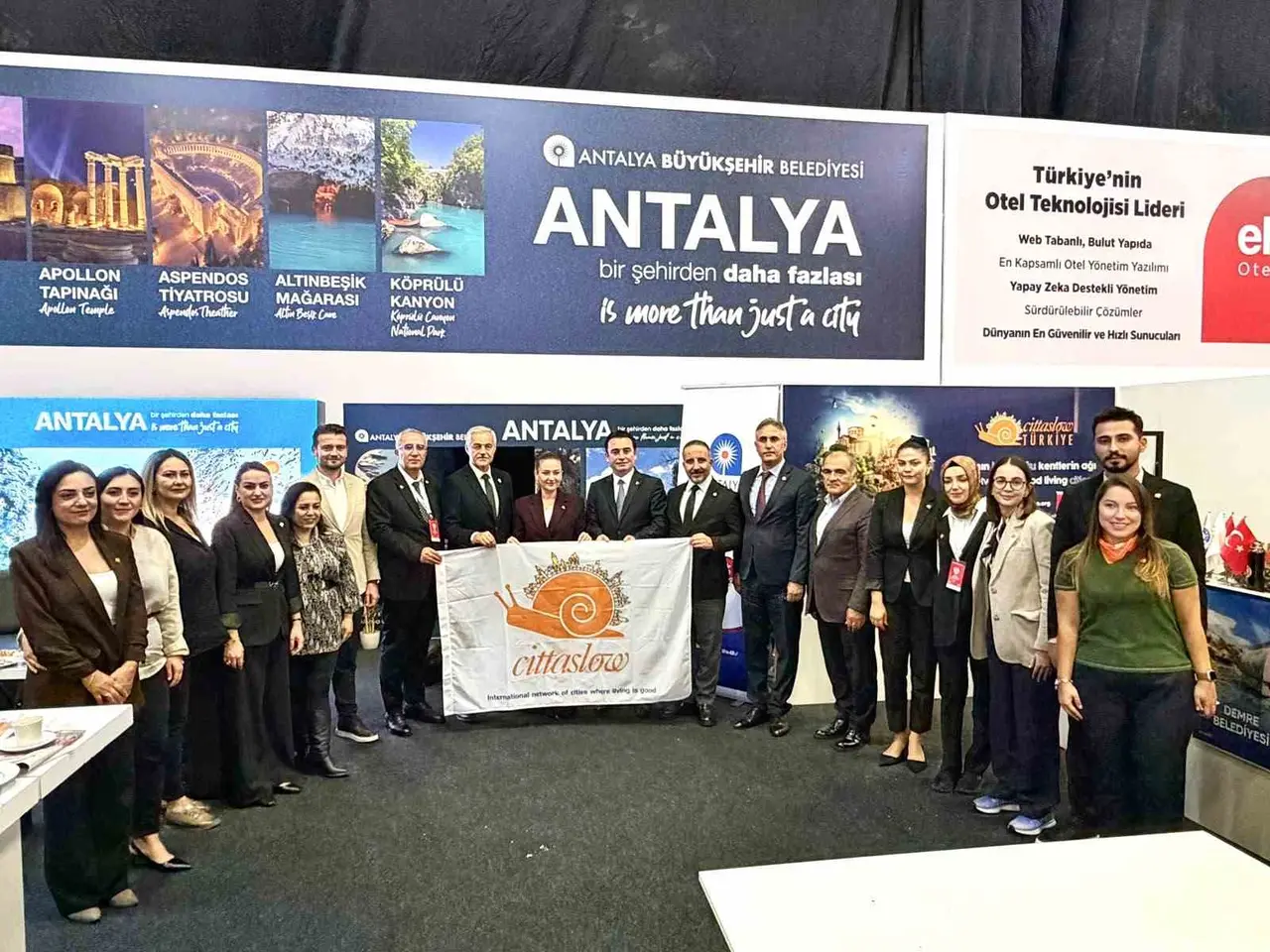 Sakin Şehir Çameli, Antalya Turizm Fuarı’nda!