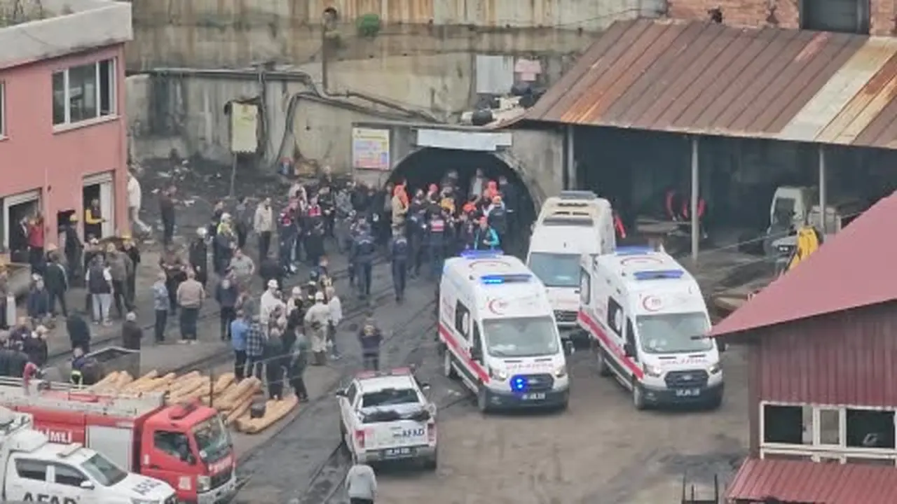 Zonguldak’ta maden ocağında patlama