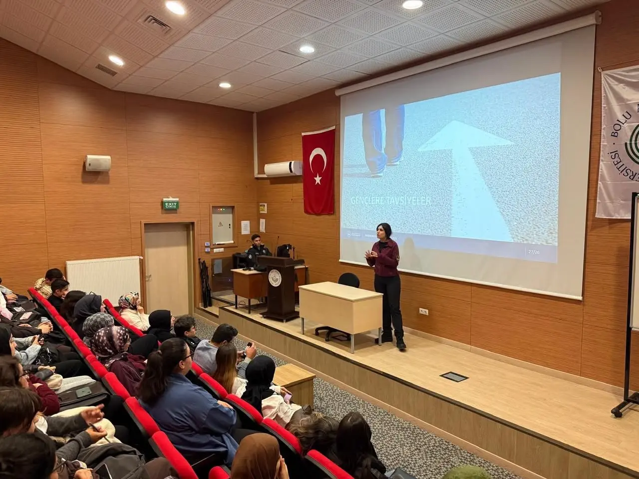 Bolu’da öğrencilere madde bağımlılığıyla mücadele eğitimi
