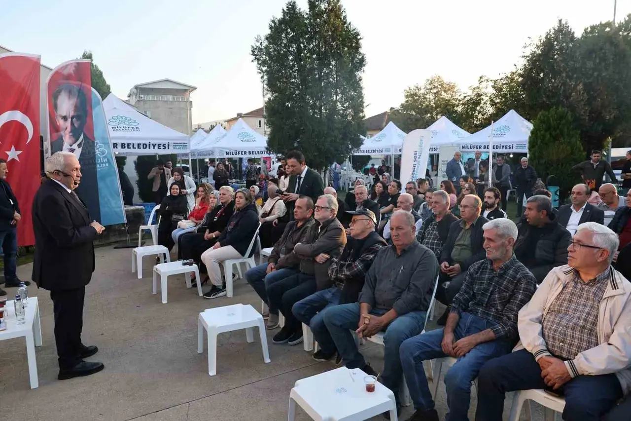 Başkan Şadi Özdemir Akçalar’da vatandaşlarla buluştu
